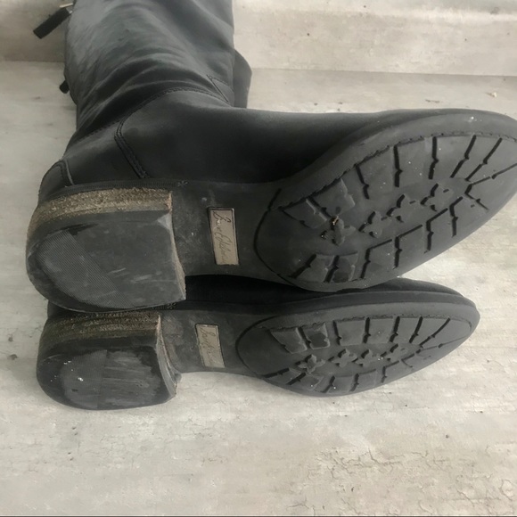 Sam Edelman Penny Riding Boots Tall Black Leather - Picture 7 of 8